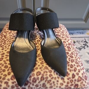 Life Stride Flex System Elegant Black Women's Shoes 6M